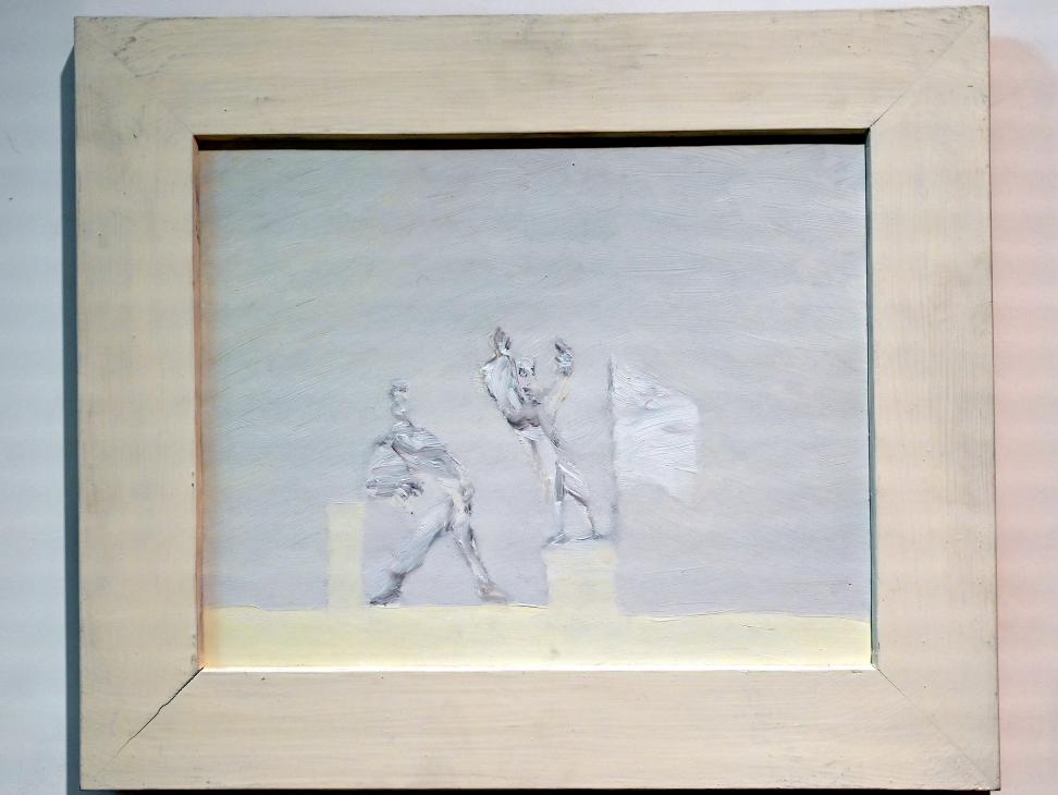 Julius Kaesdorf (1967–1991), Zwei Jahre nach dem Pokalverlust, Schwäbisch Hall, Kunsthalle Würth, Untergeschoß Saal 1, 1987, Bild 1/2