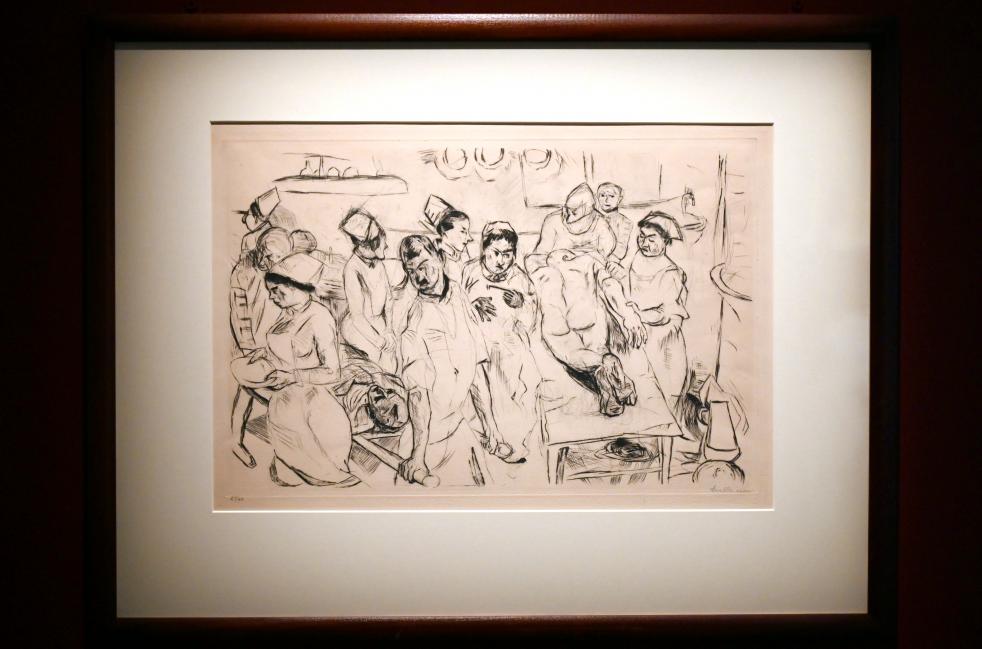 Max Beckmann (1905–1950), Große Operation Nr. 18, Straßburg, Musée d’Art moderne et contemporain, Saal 22, 1914, Bild 1/2