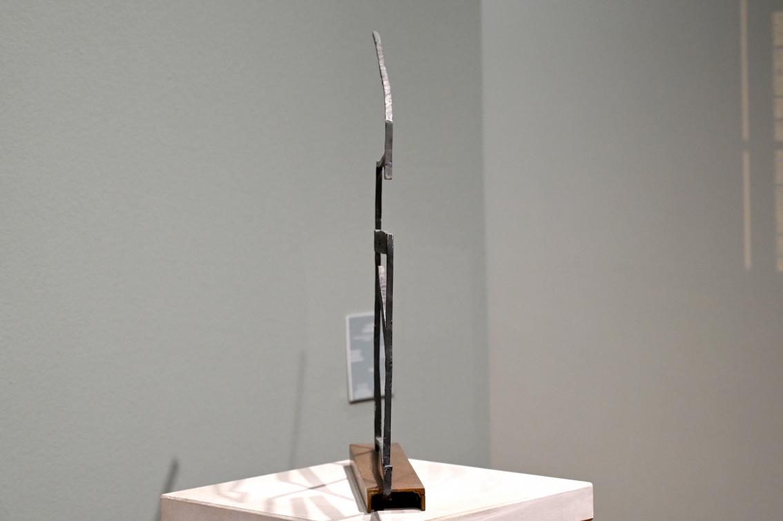 Lucio Fontana (1934–1966), Abstrakte Skulptur (Skulptur), Turin, Galleria civica d'arte moderna e contemporanea (GAM Torino), Saal 8, 1934, Bild 3/4