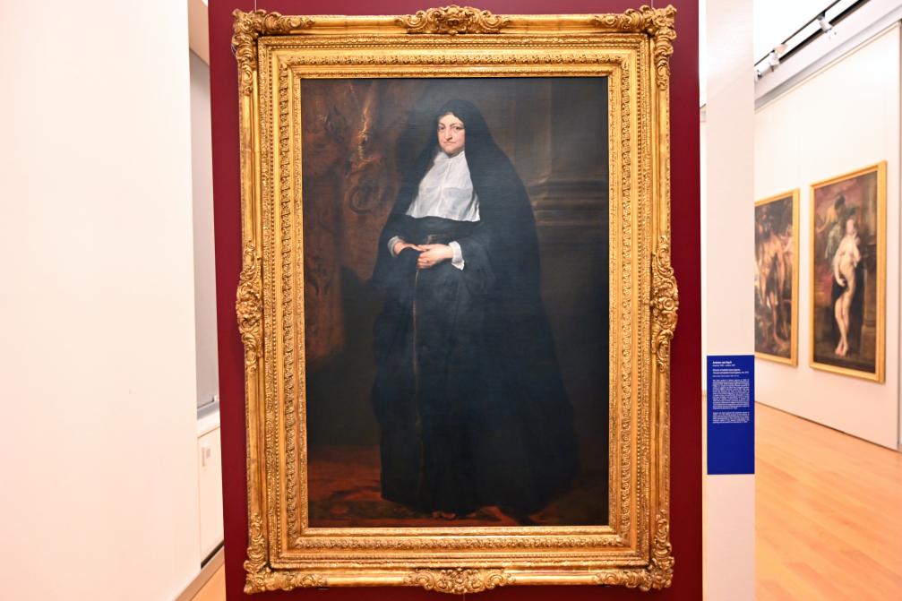 Anthonis (Anton) van Dyck (1614–1641), Porträt Isabella Clara Eugenia von Spanien, Turin, Galleria Sabauda, Saal 29, 1628