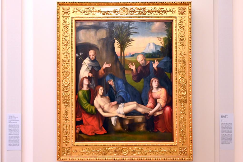Francesco Francia (Raibolini) (1487–1515), Grablegung Christi, Turin, Galleria Sabauda, Saal 11, 1515