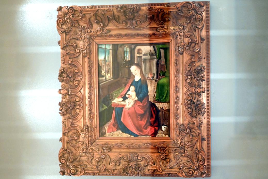 Petrus Christus (Nachahmer) (1447–1475), Maria mit Kind, Turin, Galleria Sabauda, Saal 13, 1475–1500, Bild 1/2