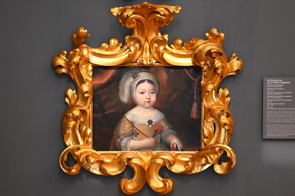 Porträt einer kleinen Prinzessin, Turin, Galleria Sabauda, Porträtgalerie 1, 1635–1640
