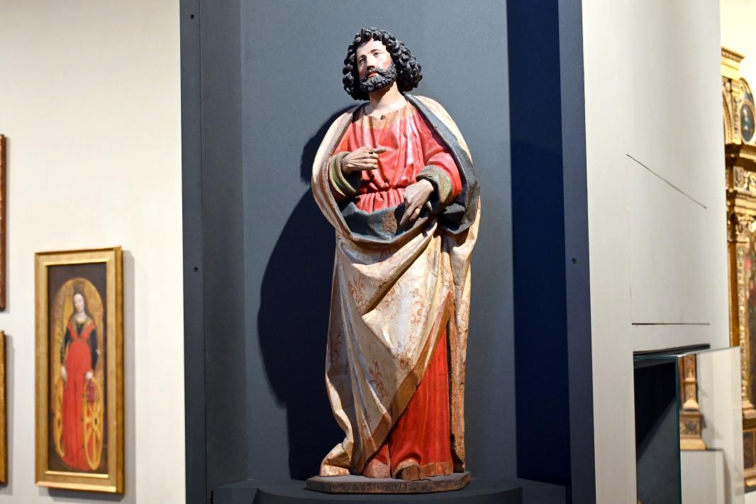 Heiliger Bartholomäus, Turin, Museo civico d'arte antica, Saal 6, Letztes Viertel 15. Jhd., Bild 1/2