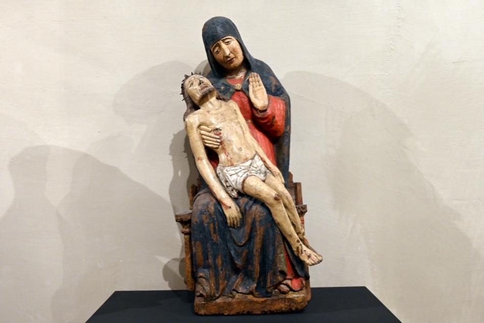 Pietà, Turin, Museo civico d'arte antica, Saal 7, 3. Viertel 15. Jhd., Bild 1/3