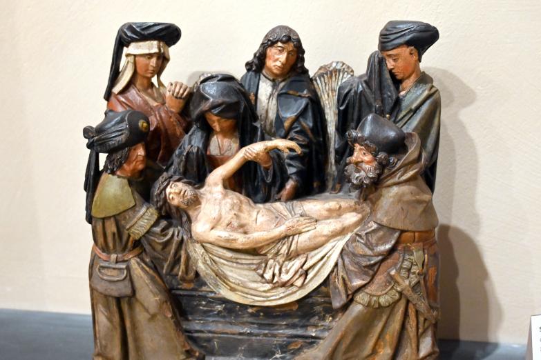 Klage über den toten Christus, Turin, Museo civico d'arte antica, Saal 7, 16. Jhd., Bild 2/3