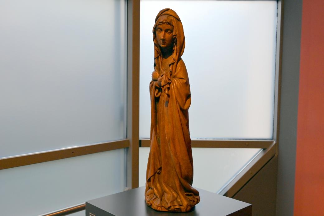 Trauernde Maria, Darmstadt, Hessisches Landesmuseum, Saal 15, 1410–1420, Bild 2/3