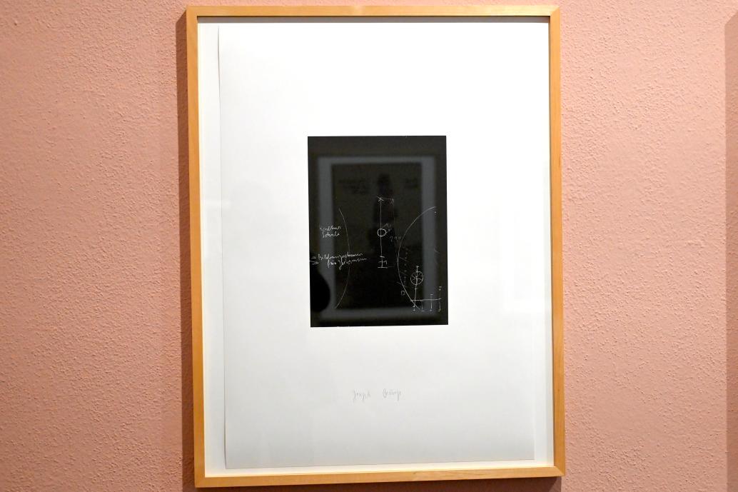Joseph Beuys (1948–1985), Tafel I, Wiesbaden, Museum Wiesbaden, Beuys 1, 1980, Bild 1/2