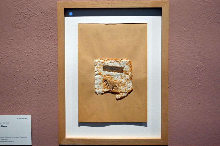 Joseph Beuys (1948–1985), Unbetitelt (Pflaster), Wiesbaden, Museum Wiesbaden, Beuys 2, Undatiert, Bild 1/2