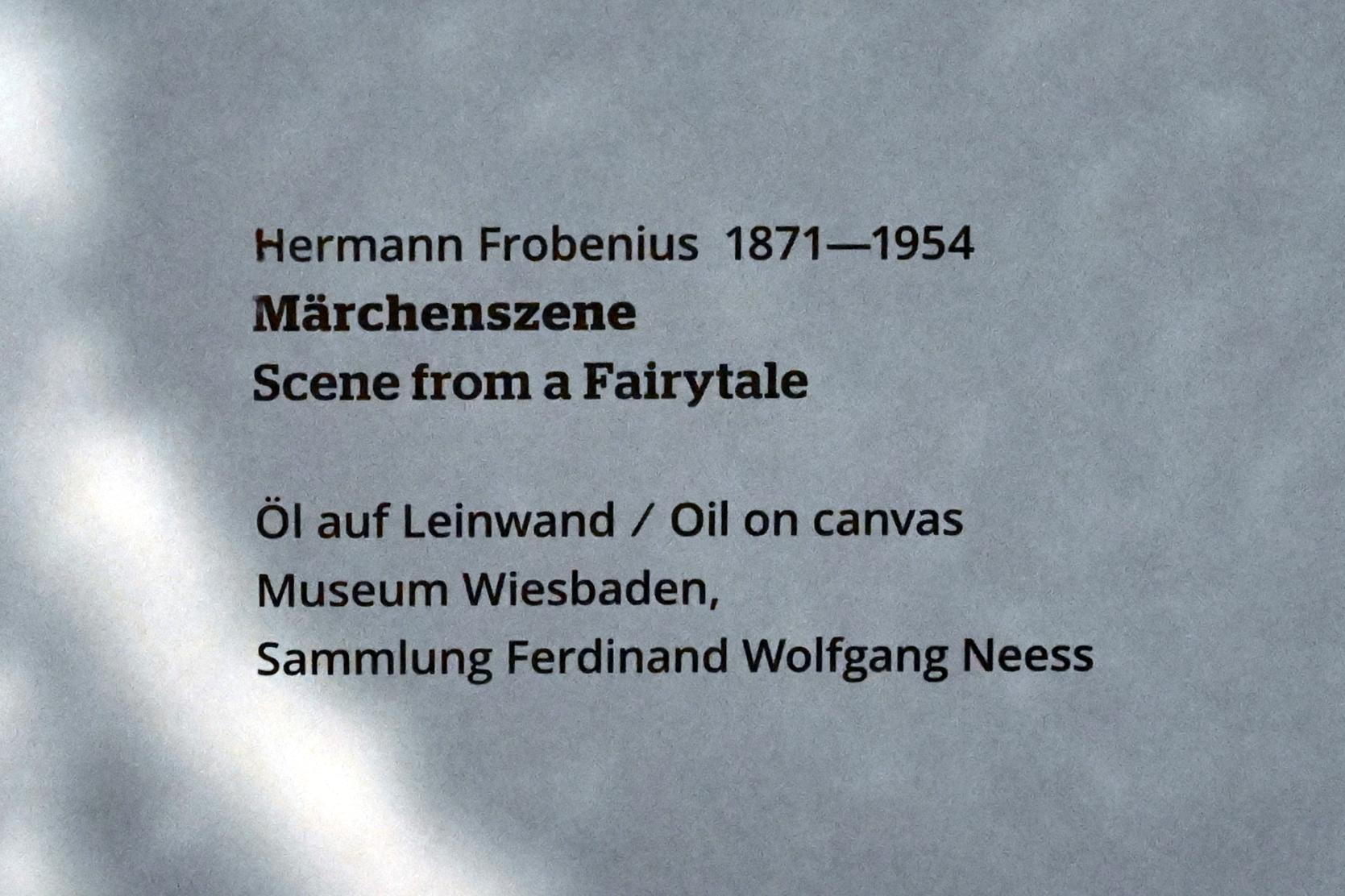 Hermann Frobenius (Undatiert), Märchenszene, Wiesbaden, Museum Wiesbaden, Jugendstil, Undatiert, Bild 2/2