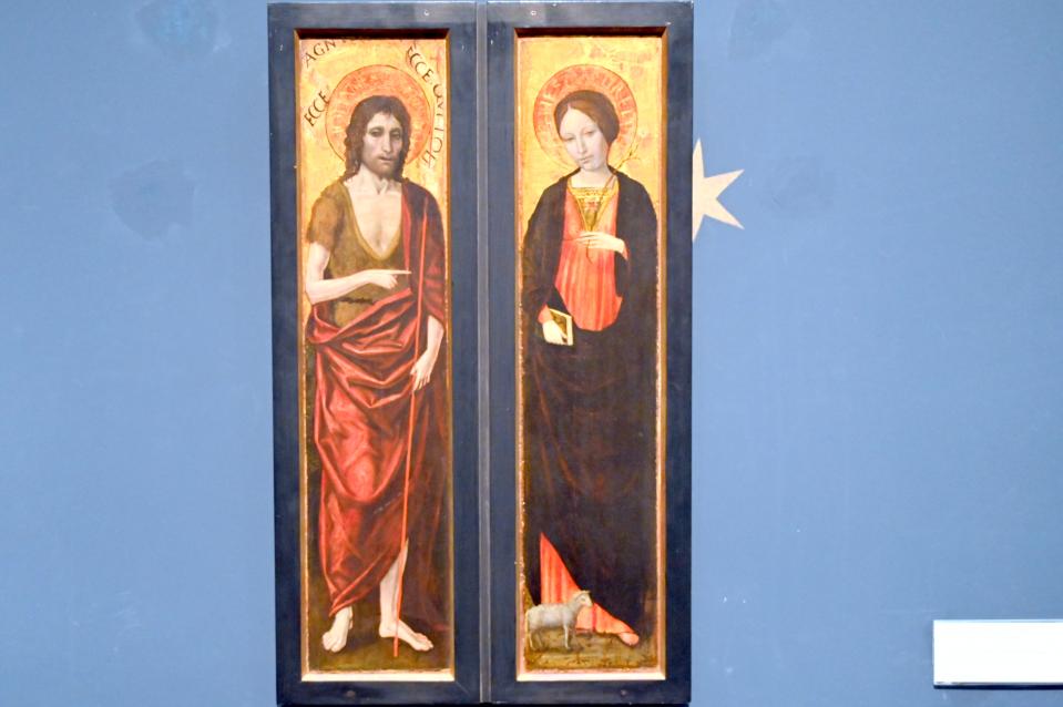 Ambrogio da Fossano (Bergognone) (1490–1516), Die hl. Agnes, Köln, Wallraf-Richartz-Museum, Mittelalter - Saal 1, Undatiert
