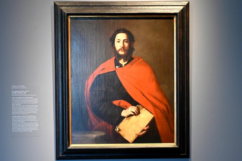 Jusepe de Ribera (1607–1650), Hl. Jakobus der Ältere, Köln, Wallraf-Richartz-Museum, Barock - Saal 7, um 1634, Bild 1/2