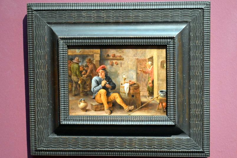 David Teniers der Jüngere (1633–1682), Bauernschenke, Köln, Wallraf-Richartz-Museum, Barock - Saal 8, Undatiert