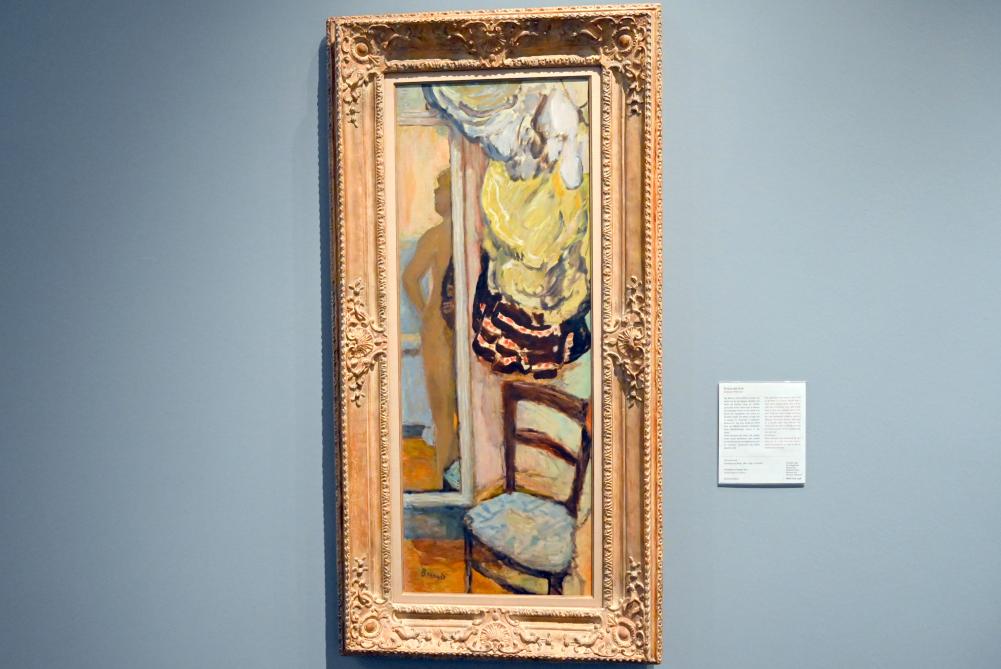 Pierre Bonnard (1893–1943), Frauenakt im Spiegel, Köln, Wallraf-Richartz-Museum, 19. Jahrhundert - Saal 8, 1910