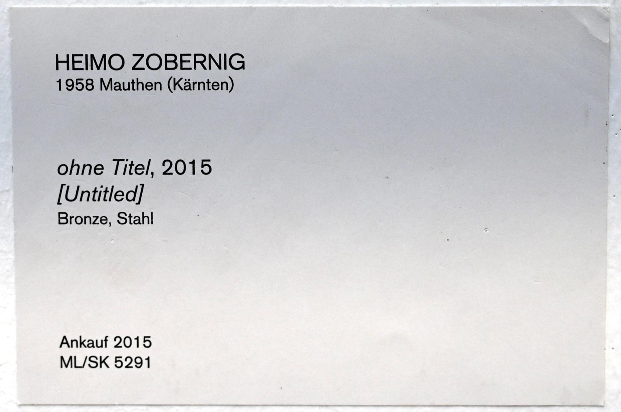 Heimo Zobernig (1994–2019), ohne Titel, Köln, Museum Ludwig, 02.01, 2016, Bild 4/4