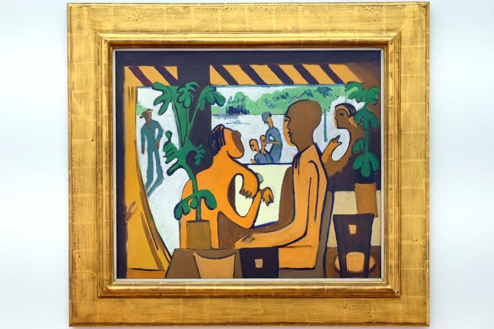 Ernst Ludwig Kirchner (1904–1933), Braune Figuren im Café, Köln, Museum Ludwig, 02.05, 1928–1929, Bild 1/2