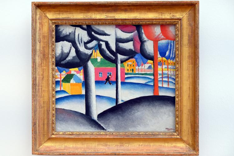 Kasimir Sewerinowitsch Malewitsch (1912–1930), Landschaft (Der Winter), Köln, Museum Ludwig, 02.21, nach 1927