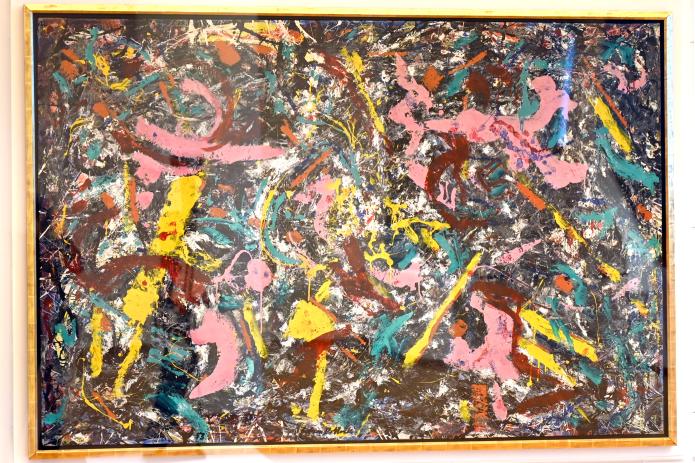 Jackson Pollock (1941–1953), Ungeformte Figur, Köln, Museum Ludwig, 01.62, 1953, Bild 1/2