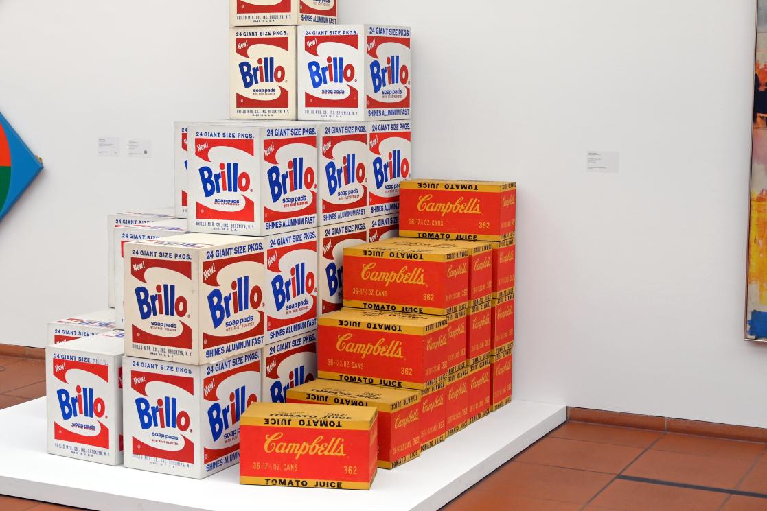 Andy Warhol (1956–1986), Campbell's-Kartons, Köln, Museum Ludwig, 01.02, 1964, Bild 1/2