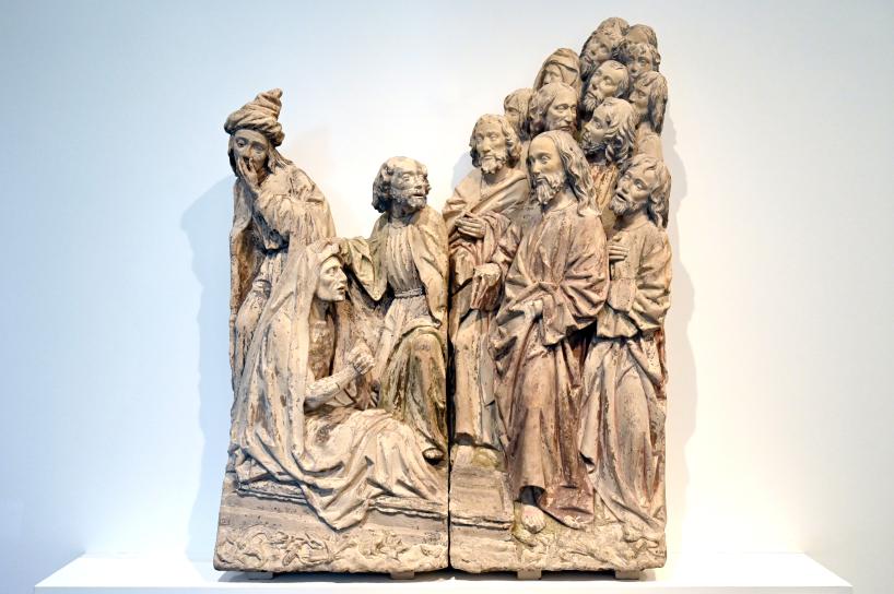 Auferweckung des Lazarus, Köln, Museum Schnütgen, Saal 2, um 1520, Bild 1/4