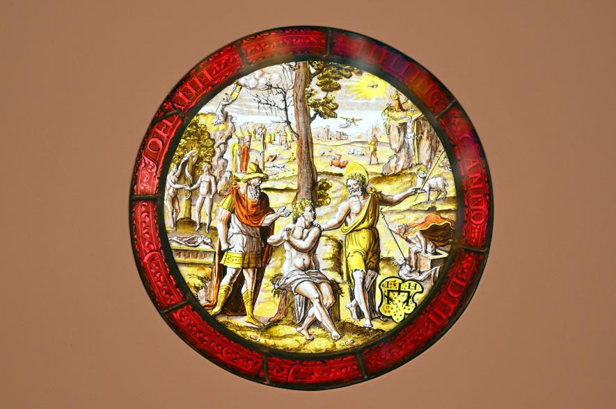 Glaubensallegorie "Gesetz und Gnade", Köln, Museum Schnütgen, Saal 3, 1551