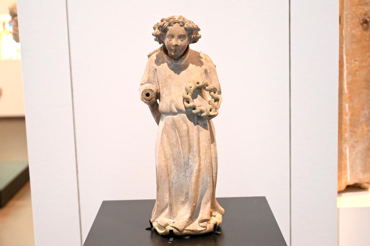 Engel mit Dornenkrone, Köln, Museum Schnütgen, Saal 3, um 1440, Bild 1/3