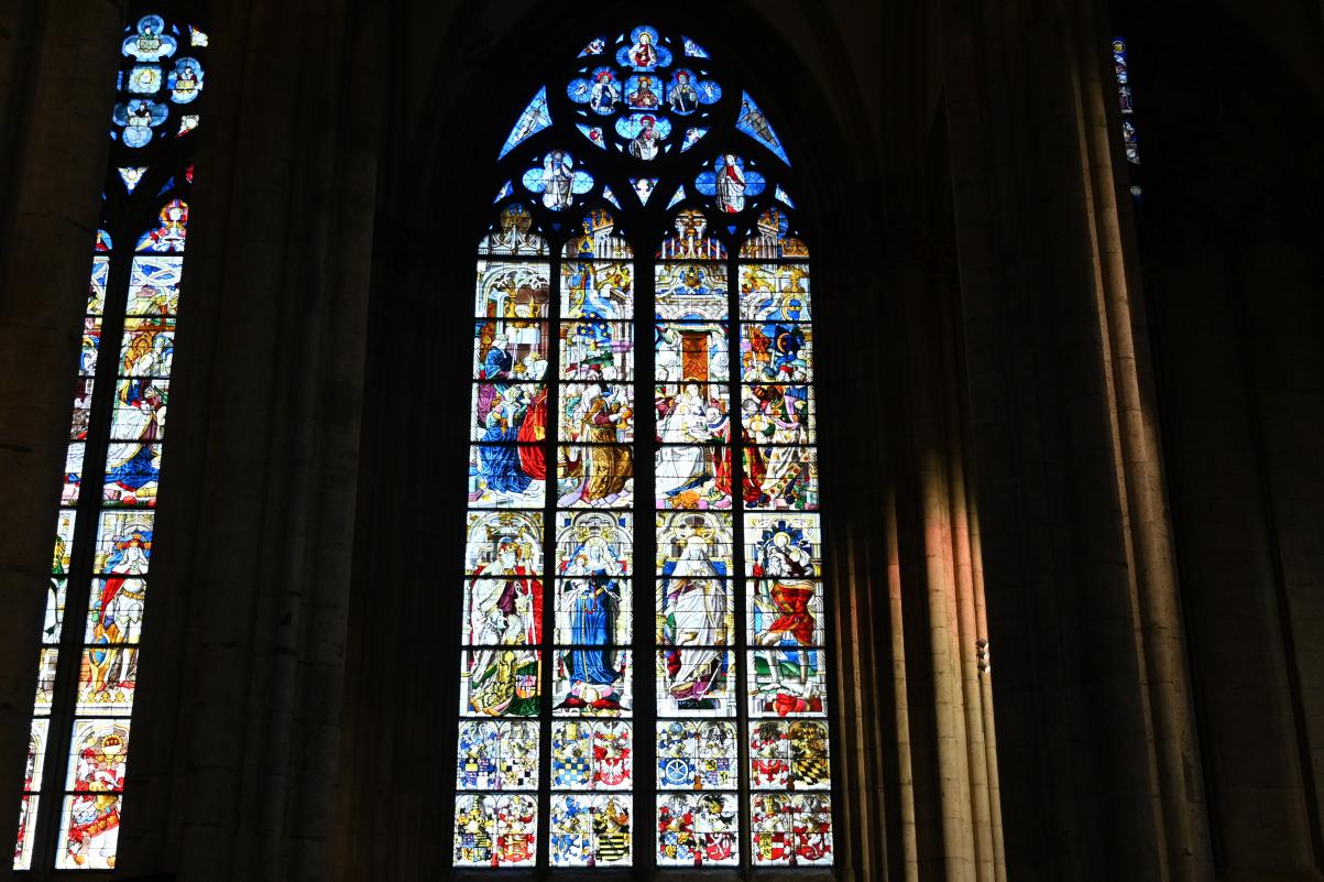 Anbetungsfenster, Köln, Hohe Domkirche Sankt Petrus (Kölner Dom), 1507–1509