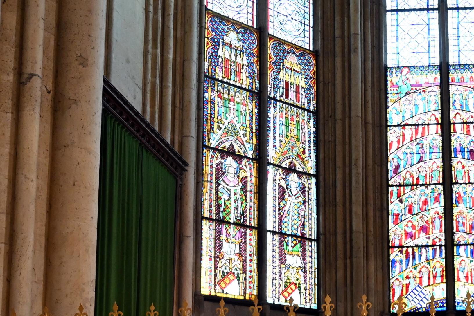Severin- und Annofenster, Köln, Hohe Domkirche Sankt Petrus (Kölner Dom), nach 1322