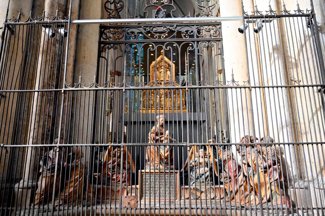 Konrad Kuene (Kuyn) van der Hallen (Werkstatt) (1460), Grabmal Erzbischofs Dietrich von Moers (gest. 1463), Köln, Hohe Domkirche Sankt Petrus (Kölner Dom), 1460