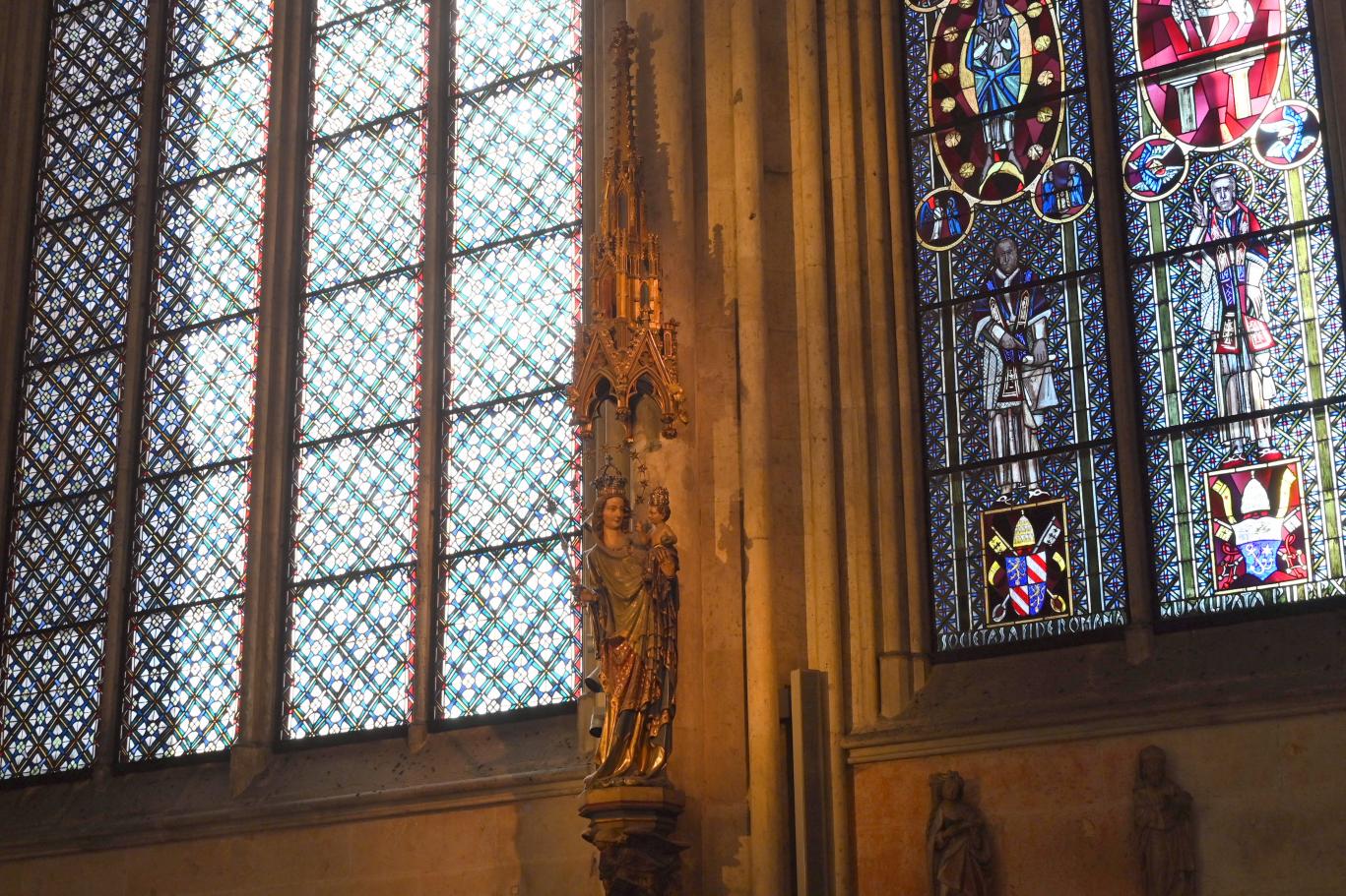 Mailänder Madonna, Köln, Hohe Domkirche Sankt Petrus (Kölner Dom), um 1280–1290, Bild 2/2