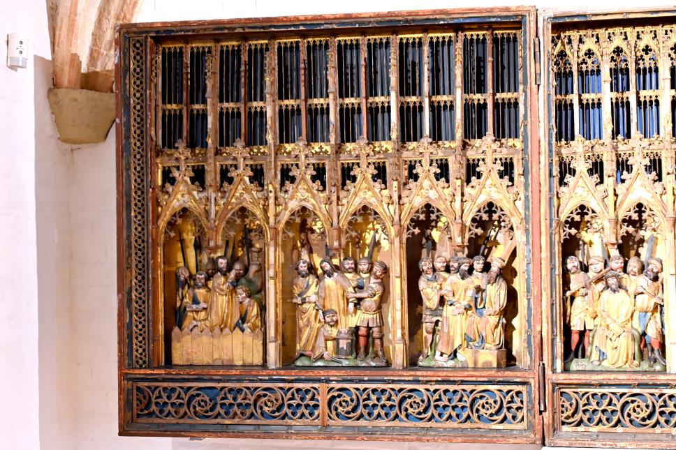 Grönauer Altar, Lübeck, St.-Aegidien-Kirche, jetzt Lübeck, St. Annen-Museum, Saal 5, um 1430, Bild 3/5