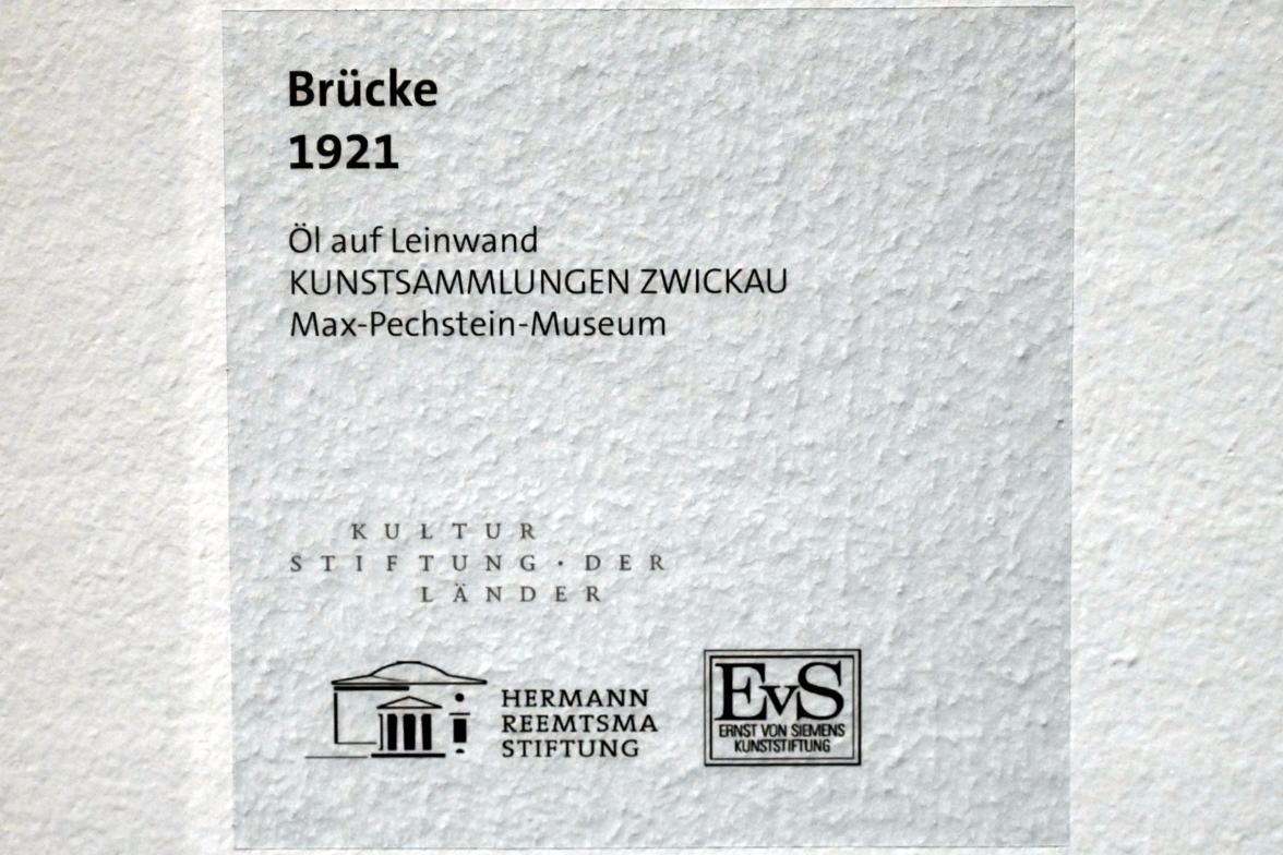 Max Pechstein (1895–1953), Brücke, Zwickau, Kunstsammlungen, Max-Pechstein-Museum - Seegewohnheiten, 1921, Bild 2/2