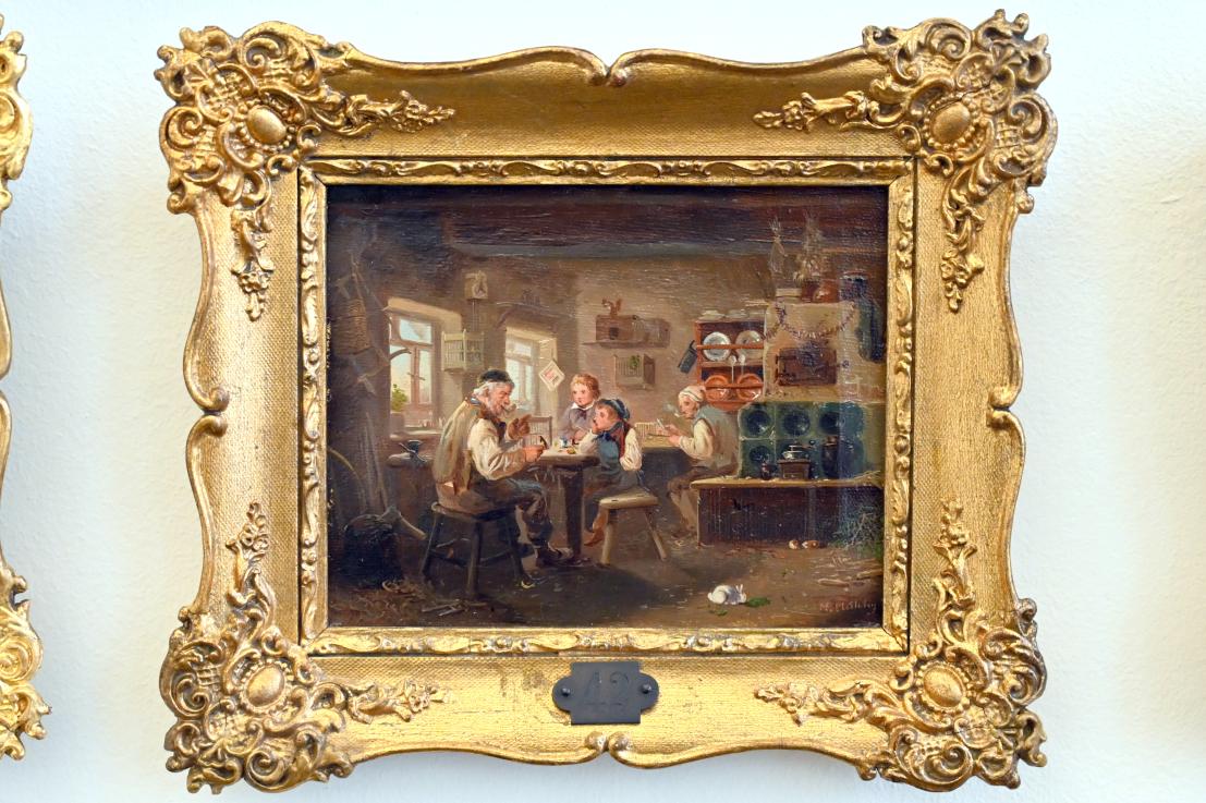 Meno Mühlig (1855–1858), Der Stieglitz, Zwickau, Kunstsammlungen, Aufbruch in die Moderne, 1857
