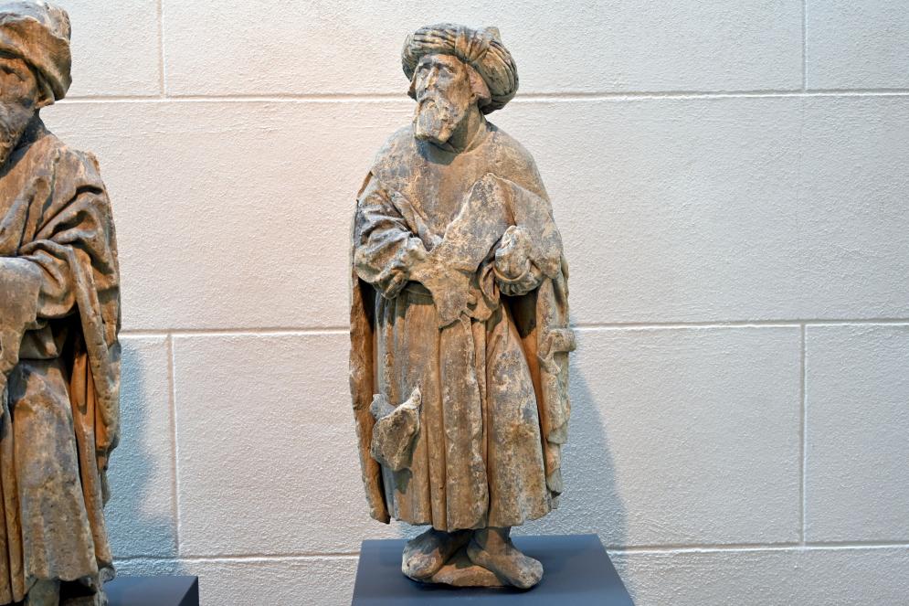 Michel Erhart (1472–1516), Vier Propheten vom Ölberg, Ulm, Münster Unserer Lieben Frau in Ulm, jetzt Ulm, Museum Ulm, Saal 1, 1516–1517, Bild 5/9