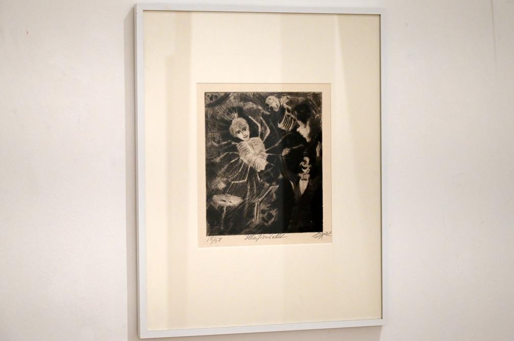 Otto Dix (1913–1949), Illusionsakt, Ulm, Museum Ulm, Saal 4, 1922