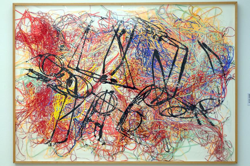James Rosenquist (1961–1995), The Vestigial Presence of Mind and Color, 3A, Ulm, Museum Ulm, Saal 11d, 1995, Bild 1/2