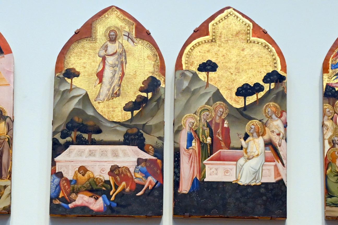 Jacopo di Cione (1369–1370), Altar von San Pier Maggiore, Florenz, Chiesa di San Pier Maggiore, jetzt London, National Gallery, Saal 60, 1370–1371, Bild 4/9