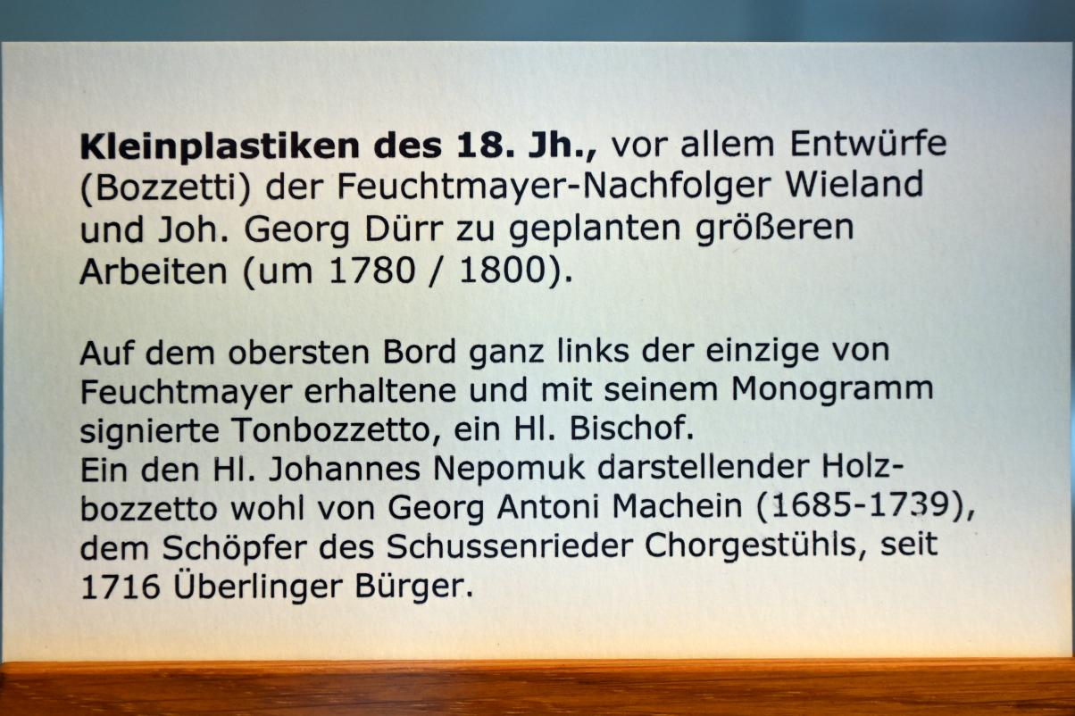 Apostel Andreas, Überlingen, Städtisches Museum, Kleiner Barocksaal, 18. Jhd., Bild 2/2
