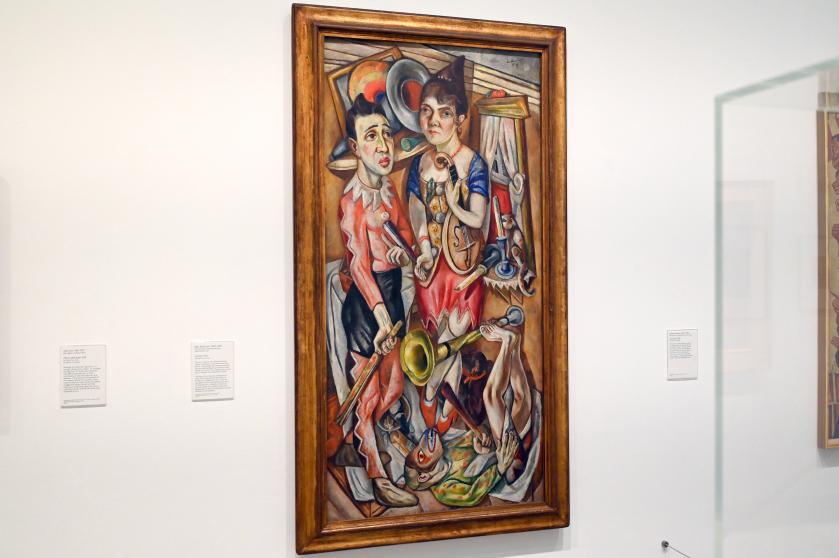 Max Beckmann (1905–1950), Karneval, London, Tate Gallery of Modern Art (Tate Modern), Media Networks 2, 1920, Bild 2/3