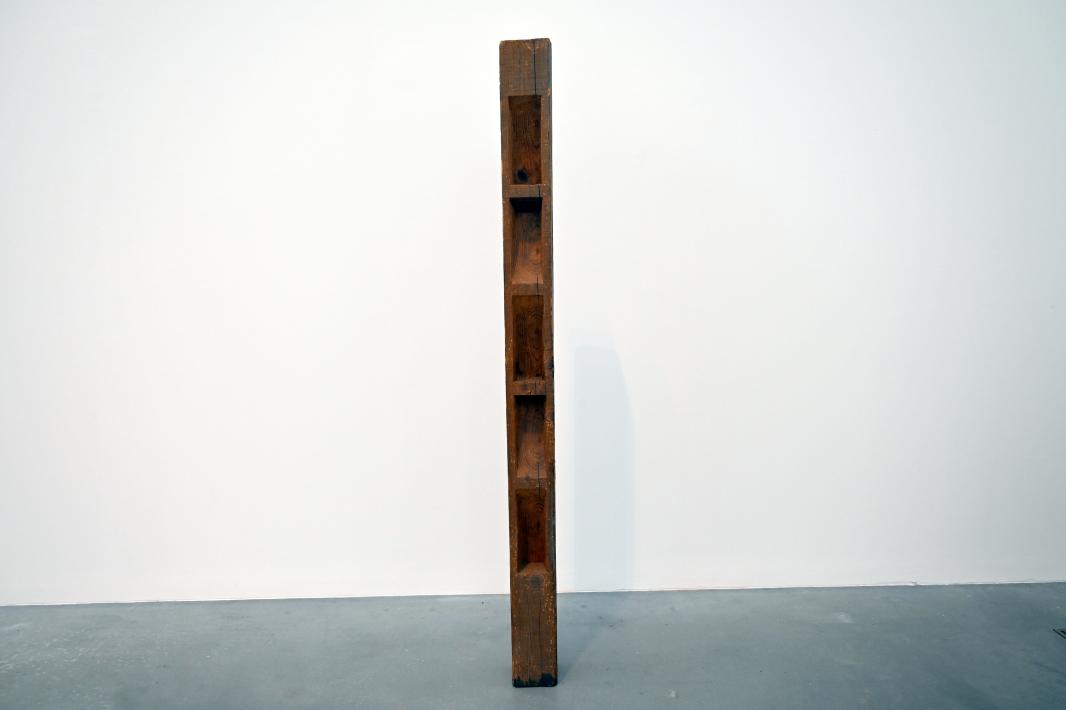 Carl Andre (1959–1969), Letzte Leiter, London, Tate Gallery of Modern Art (Tate Modern), Materials and Objects 5, 1959, Bild 1/3
