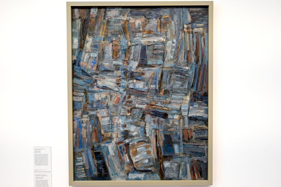 Shafic Abboud (1957), Komposition, London, Tate Gallery of Modern Art (Tate Modern), In the Studio 6, um 1957–1958