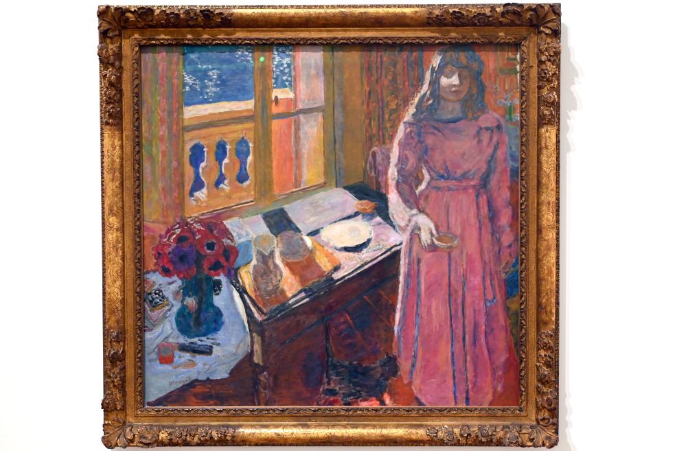 Pierre Bonnard (1893–1943), Die Milchschale, London, Tate Gallery of Modern Art (Tate Modern), In the Studio 2, um 1919, Bild 1/2