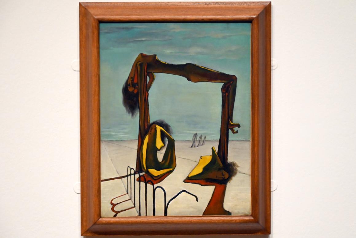 Ramses Younan (1939–1963), Ohne Titel, London, Tate Modern, Ausstellung "Surrealism Beyond Borders" vom 24.02.-29.08.2022, Saal 10, 1939, Bild 1/2