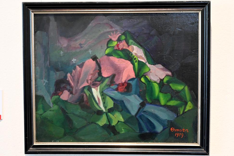 Heinrich Ehmsen (1919–1936), Opfer, Schleswig, Landesmuseum für Kunst und Kulturgeschichte, Galerie der Klassischen Moderne, 1919