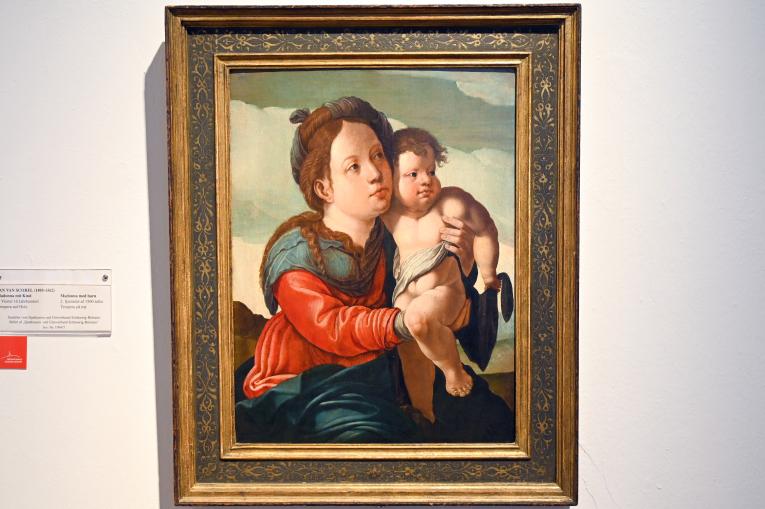 Jan van Scorel (1530–1537), Madonna mit Kind, Schleswig, Landesmuseum für Kunst und Kulturgeschichte, Saal 5, 2. Viertel 16. Jhd.