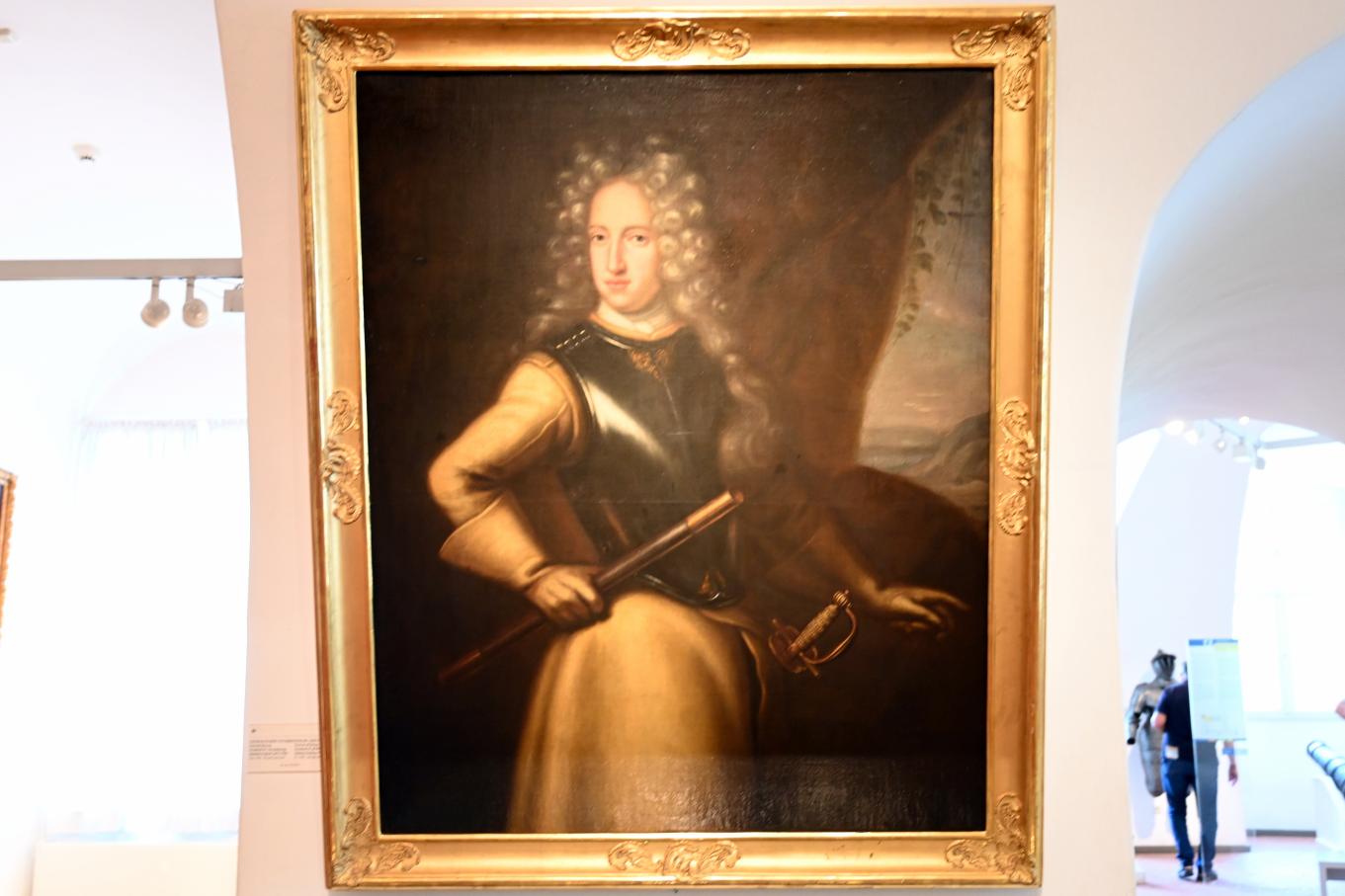 David Klöcker Ehrenstrahl (1660–1700), Portrait Herzog Friedrich IV von Schleswig-Holstein-Gottorf (1671-1702), Schleswig, Landesmuseum für Kunst und Kulturgeschichte, Saal 12, um 1700