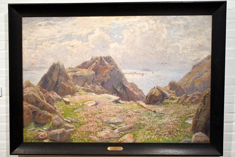 Georg Burmester (1893–1920), Skandinavische Landschaft, Schleswig, Landesmuseum für Kunst und Kulturgeschichte, Kunst im 20. Jh., 1893, Bild 1/2