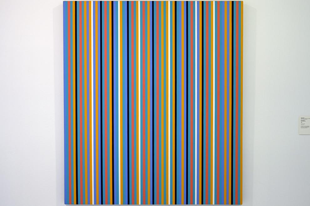 Bridget Riley (1973–2012), Sanfte Maßnahme, Kiel, Kunsthalle, Galerie 1, 1982, Bild 1/3