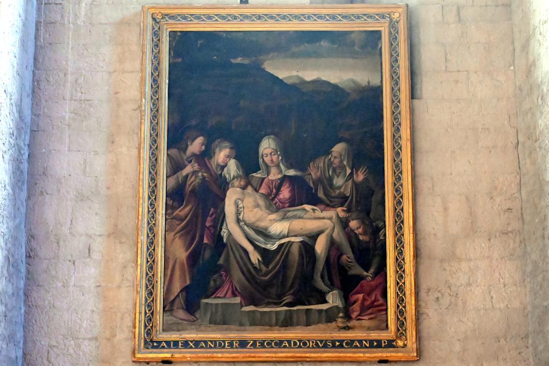 Dono Doni (Adone Doni) (1561–1575), Pietà, Gubbio, Kathedrale Santi Mariano e Giacomo, 16. Jhd., Bild 1/2