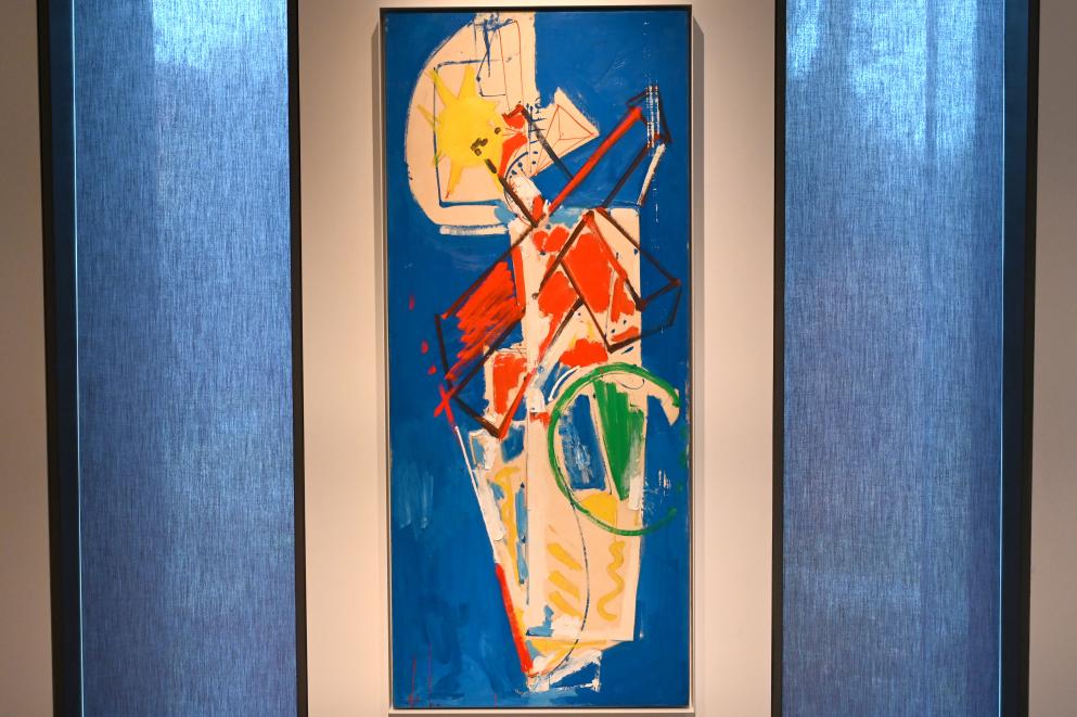 Hans Hofmann (1939–1965), Study for Chimbote Mural, Neumarkt in der Oberpfalz, Museum Lothar Fischer, Ausstellung "Hans Hofmann. Chimbote 1950 - Farben für die neue Stadt" vom 23.10.2022-29.01.2023, 1950, Bild 1/2